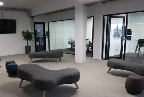Gofundme office design by igate interiors