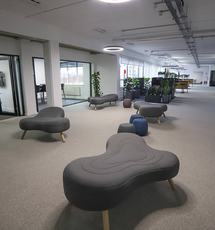 GoFundMe Office Design By Igate Interiors