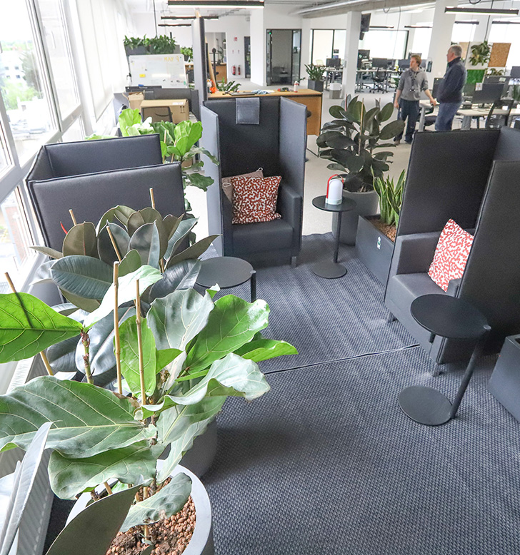 GoFundMe Office Design By Igate Interiors