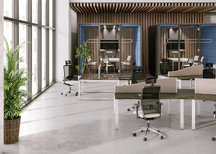 Soft seating Office meeting room design dublin