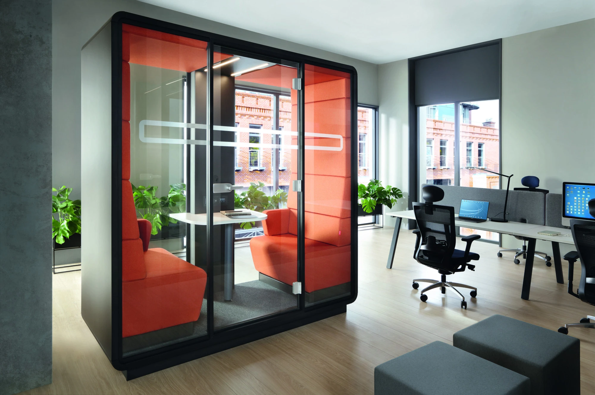 What is an office pod and why are they useful?